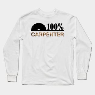 Carpenter carpenter carpenters craftsman saws Long Sleeve T-Shirt